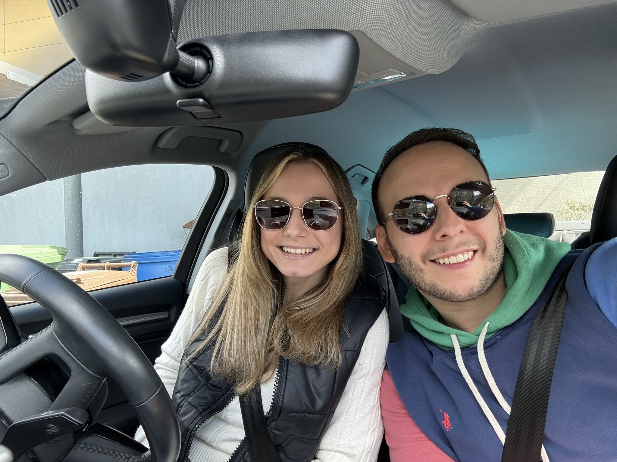Markus and Vanessa, co-founders of Cafe on the Roast mobile coffee bar